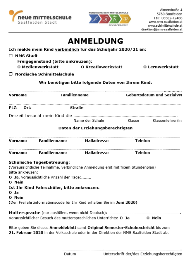 anmeldung 2020 21